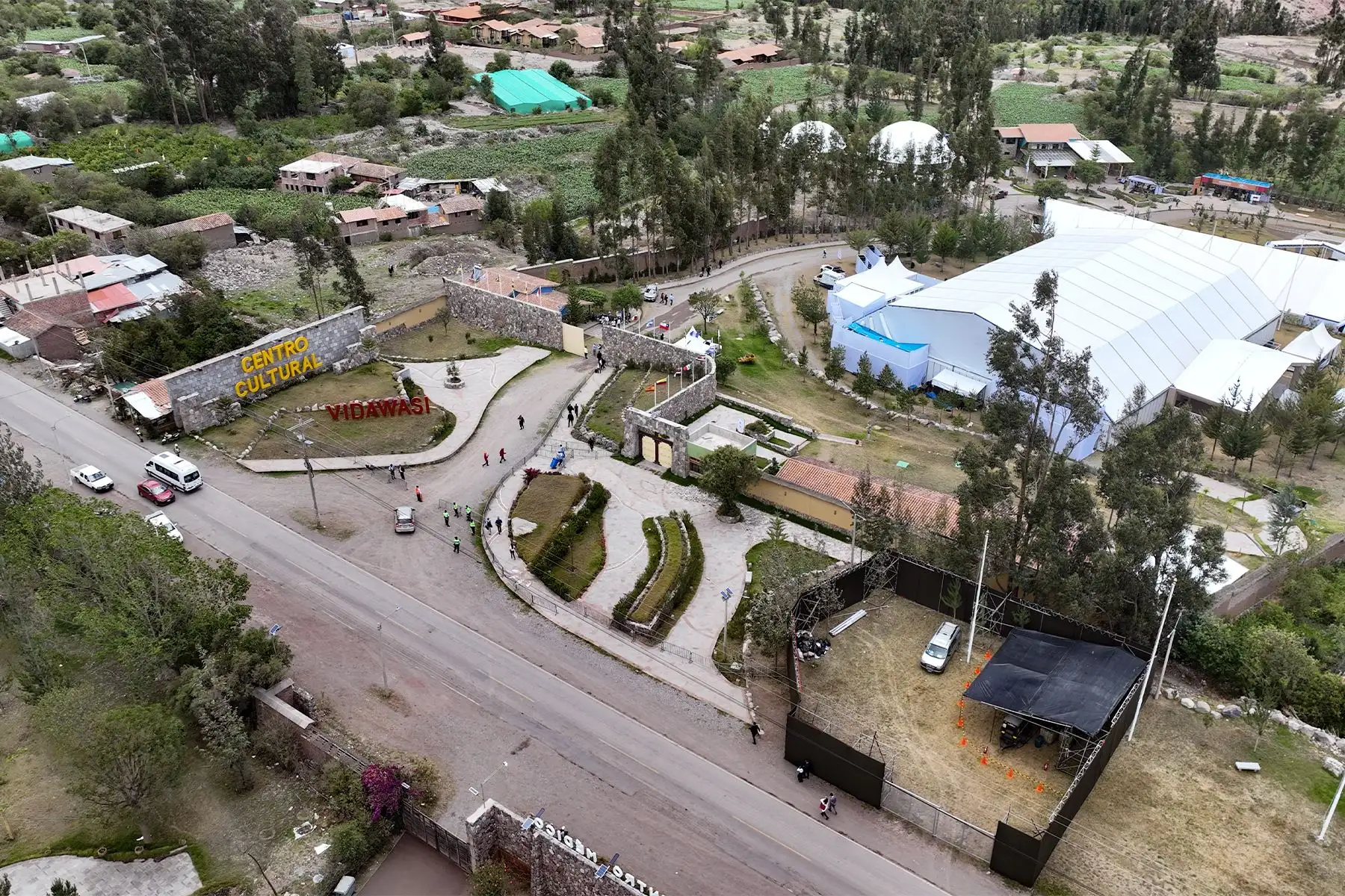 CADE Ejecutivos 2023 tiene como sede el Centro Cultural Vidawasi, en Urubamba. Foto: ANDINA/Braian Reyna