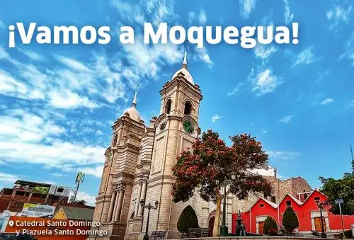 Catedral de Santo Domingo en la ciudad de Moquegua.