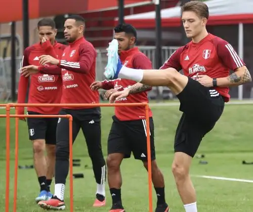 Oliver Sonne fue uno de los más exigidos en los entrenamientos de la selección peruana