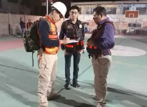 Grupos de intervención para emergencias y desastres del Indeci se han desplazado en nueve regiones para capacitar a servidores de municipios y gobiernos regionales. Foto: ANDINA/difusión.