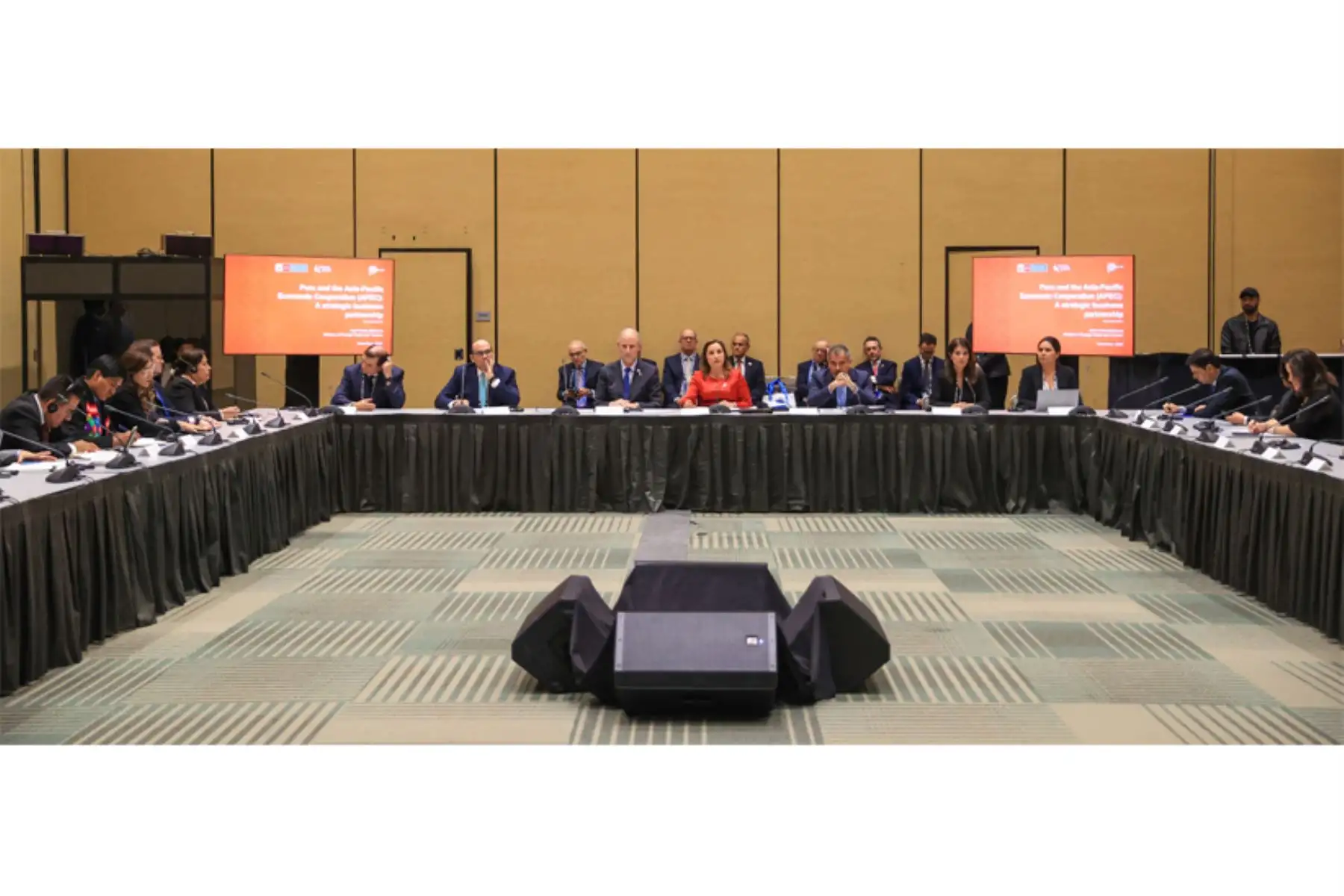 Presidenta Boluarte participó en la sesión de promoción país y atracción de inversiones, en el marco de APEC 2023. Foto: ANDINA/Prensa Presidencia