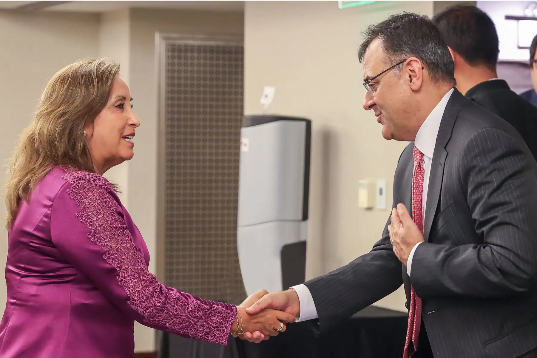 La presidenta Dina Boluarte sostuvo una reunión con altos ejecutivos de @Google, quienes señalaron su interés de tener mayor inversión en Perú. Foto: ANDINA/Prensa Presidencia