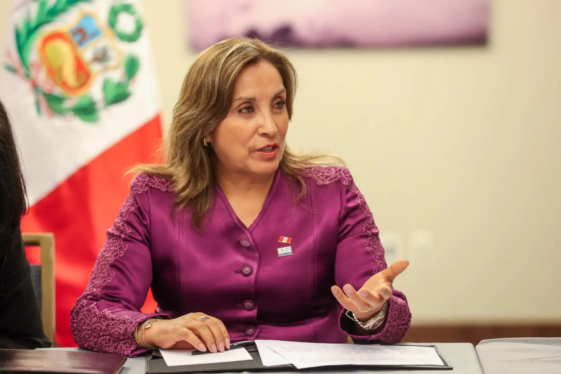 La presidenta Dina Boluarte sostuvo una reunión con altos ejecutivos de @Google, quienes señalaron su interés de tener mayor inversión en Perú. Foto: ANDINA/Prensa Presidencia