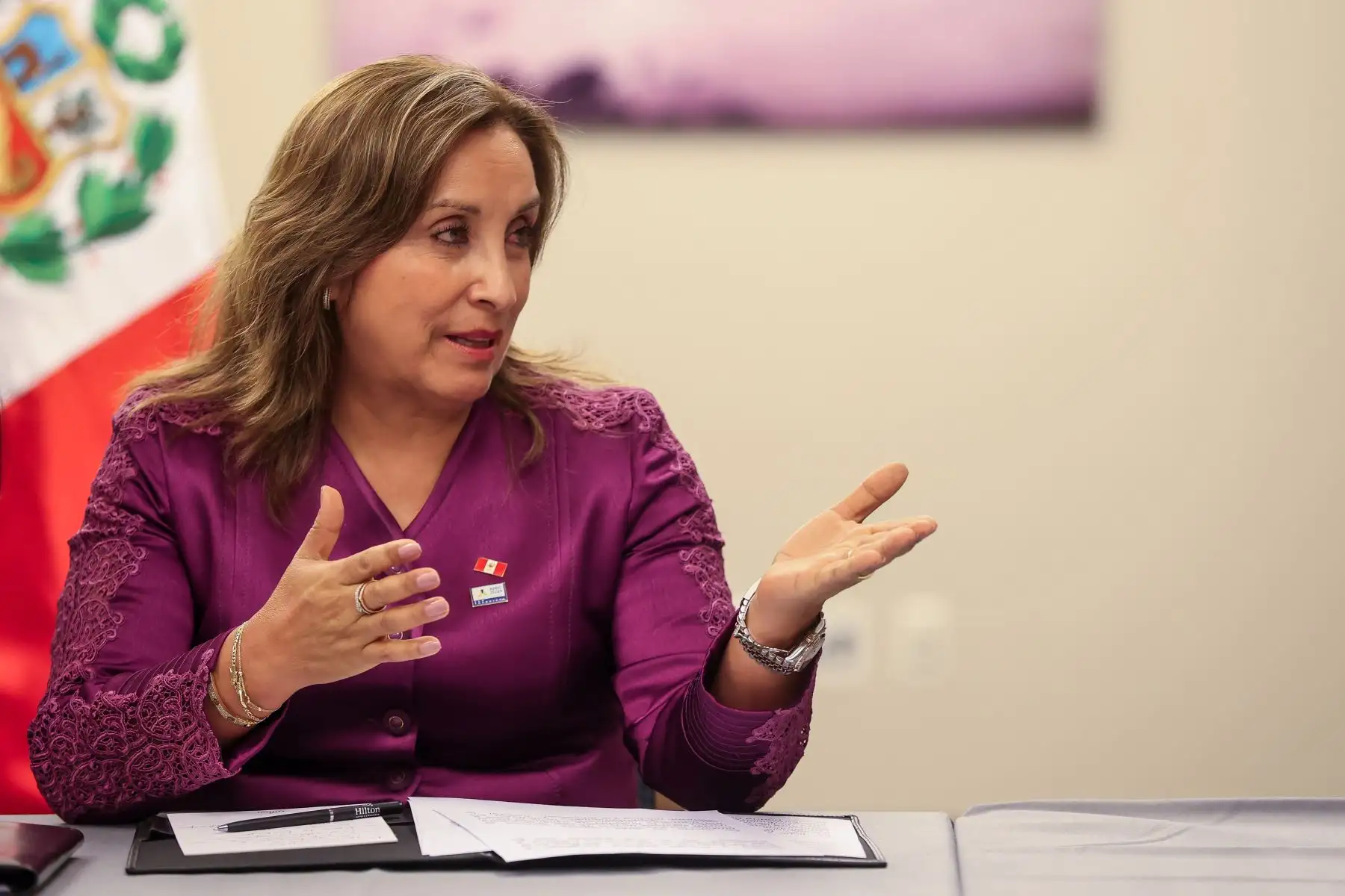 La presidenta Dina Boluarte sostuvo una reunión con altos ejecutivos de @Google, quienes señalaron su interés de tener mayor inversión en Perú. Foto: ANDINA/Prensa Presidencia
