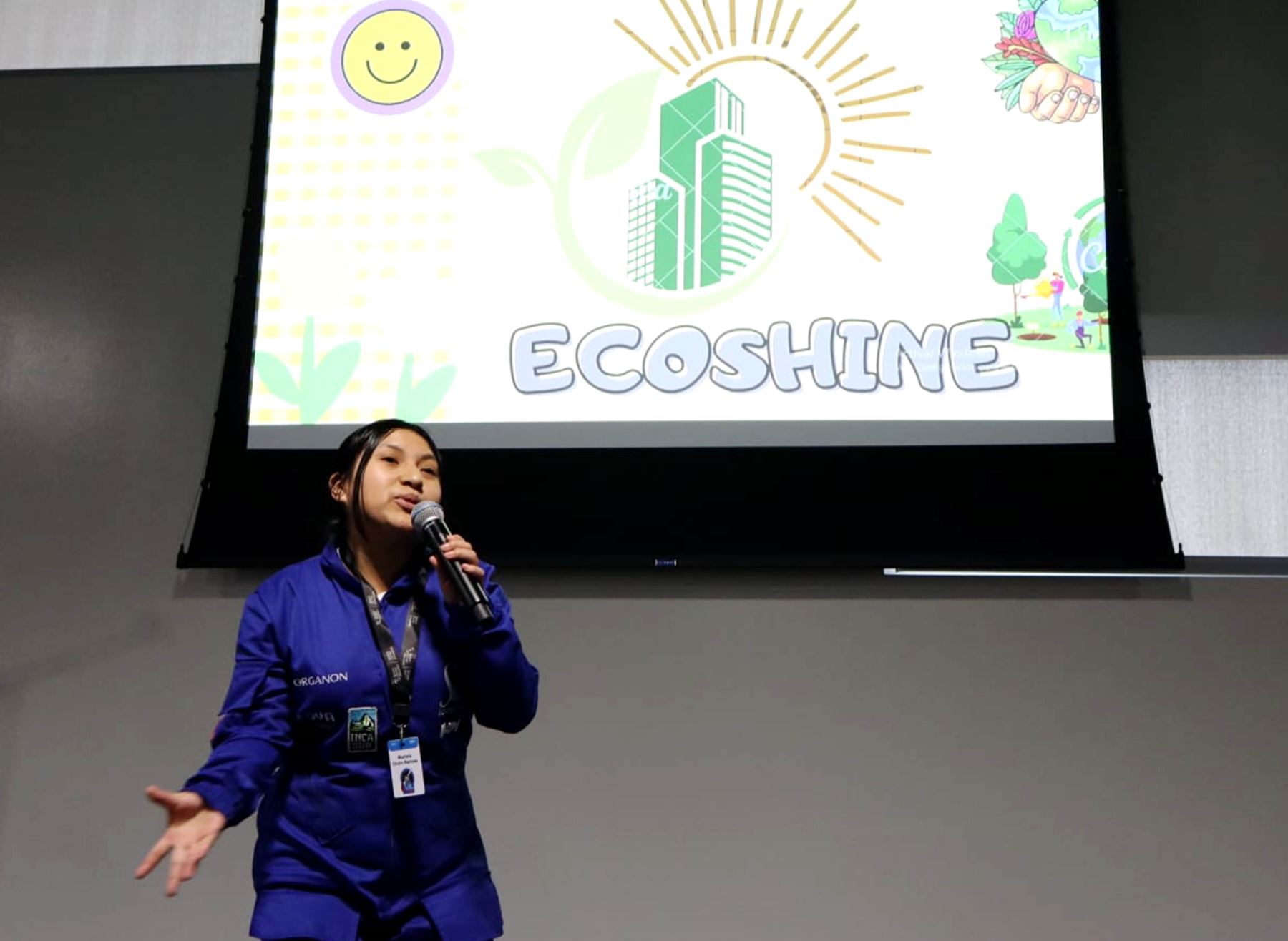 Estudiante cajamarquina Mariela Ocón compartirá experiencia de su visita a la NASA con escolares de su colegio. ANDINA/Difusión