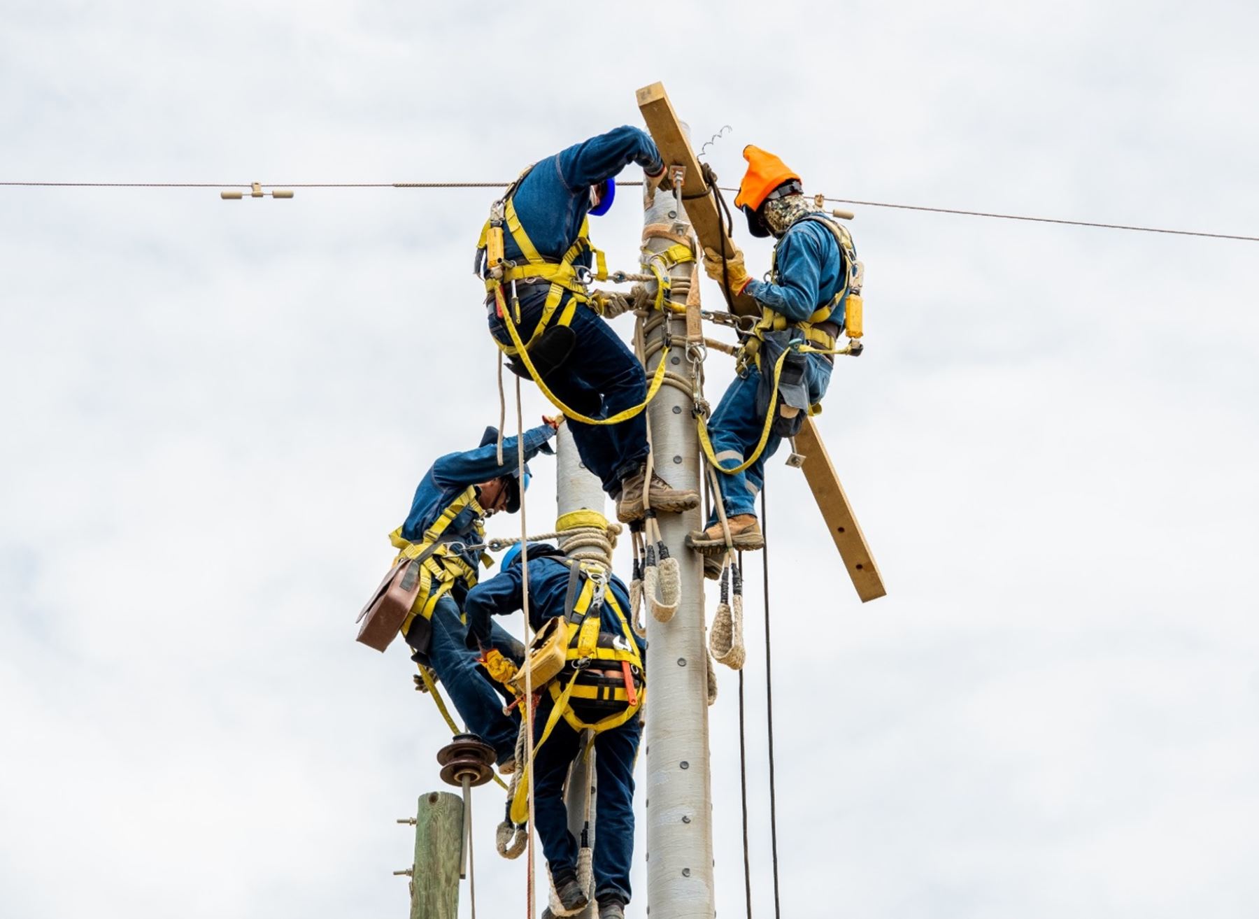 Corte del servicio eléctrico en Arequipa se debe a trabajos de mantenimiento de redes. Foto: ANDINA/difusión.