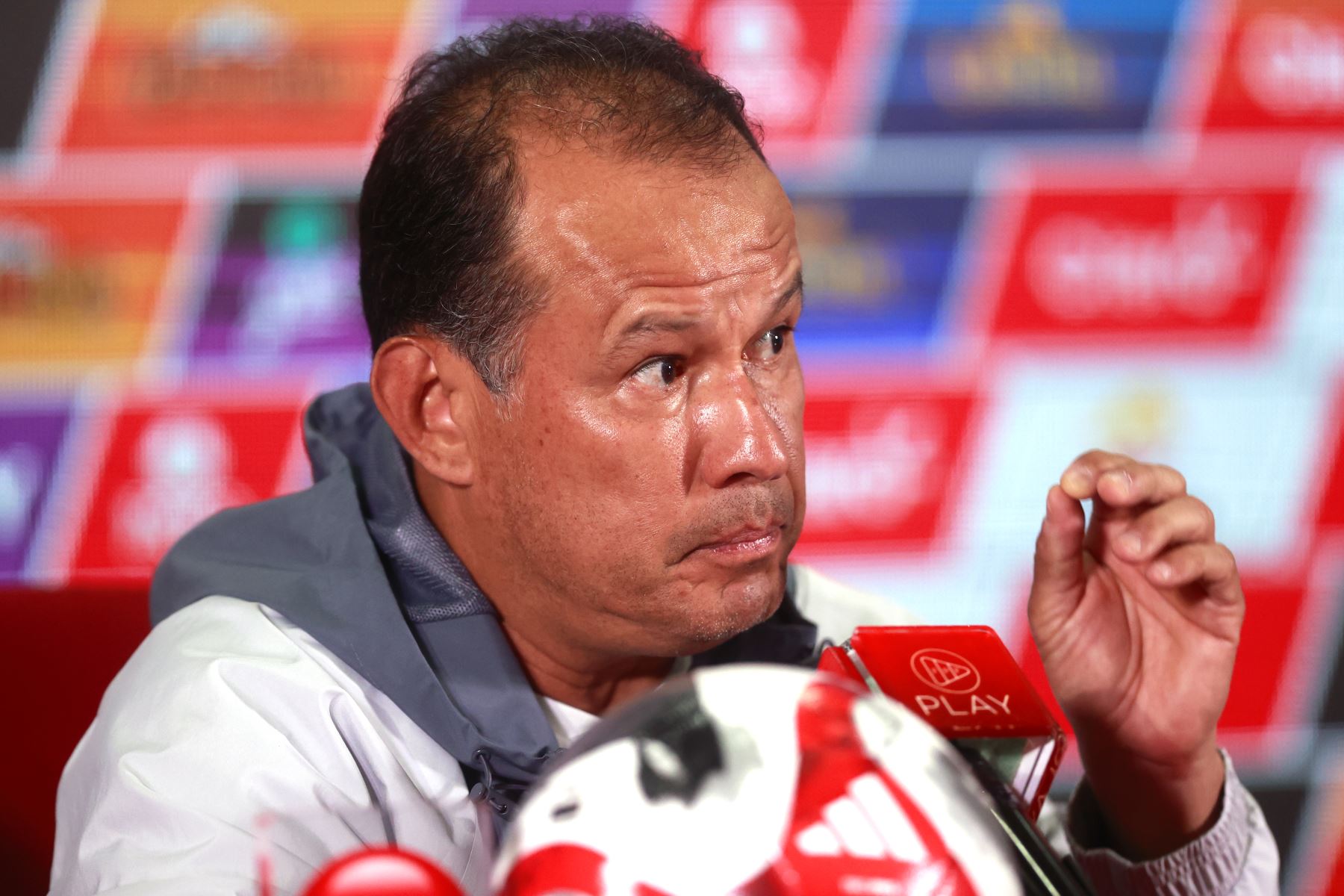 Juan Reynoso, técnico de la selección peruana de fútbol. Foto: ANDINA/Vidal Tarqui