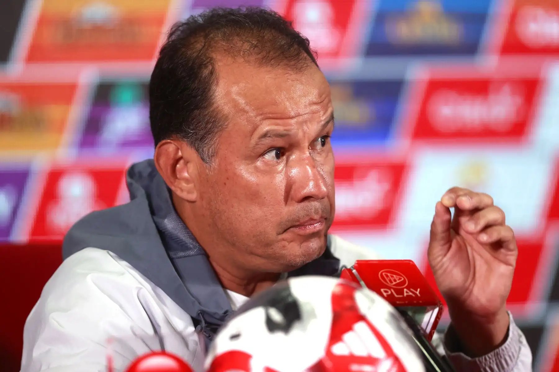 Juan Reynoso, técnico de la selección peruana de fútbol. Foto: ANDINA/Vidal Tarqui