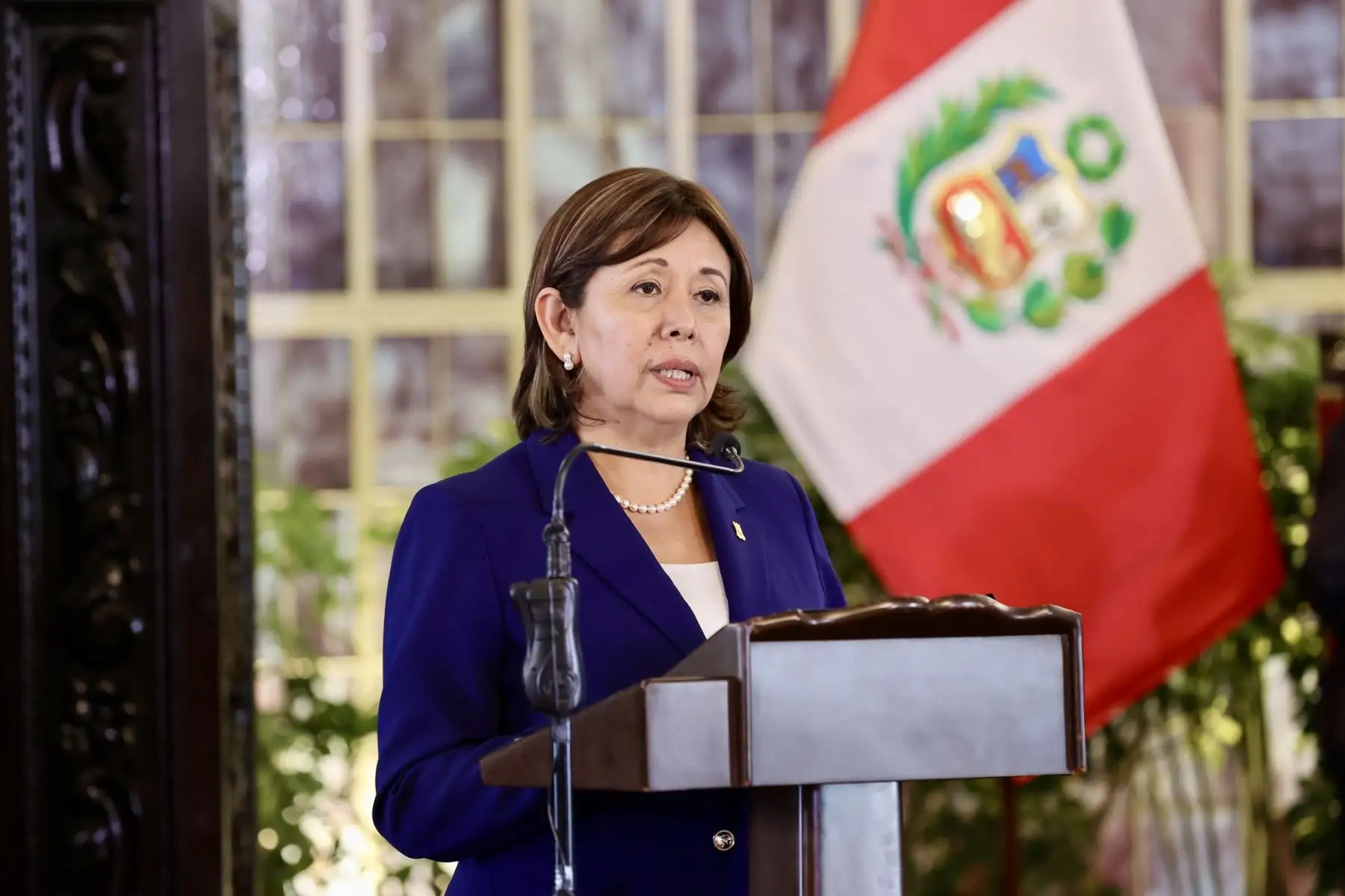 Presentación del quinto balance de gestión del Gobierno, a cargo de la presidenta Dina Boluarte, junto a los miembros del Consejo de Ministros. Foto: ANDINA/PCM