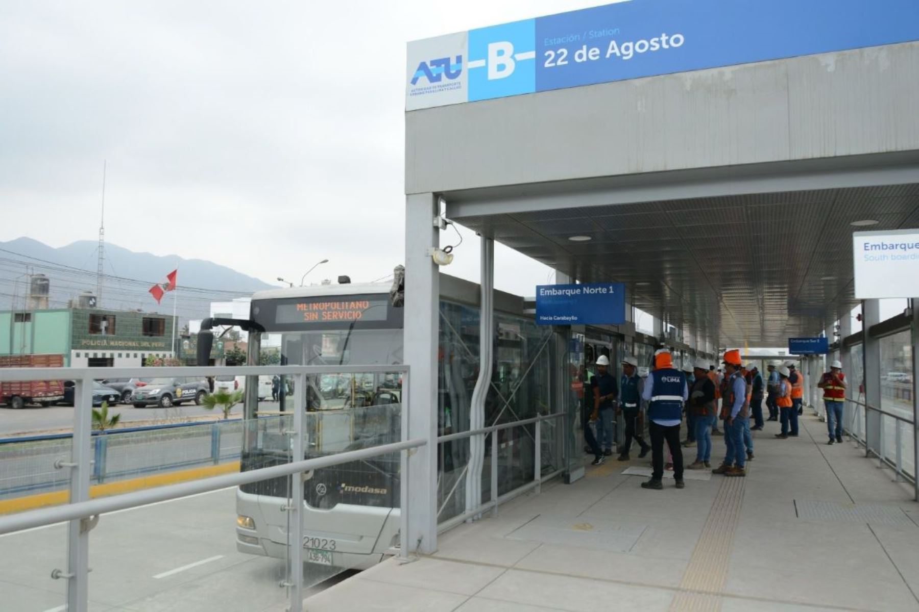 ATU anuncia cambios en servicios del Metropolitano por el inicio de operaciones de la ampliación norte. Foto: ATU