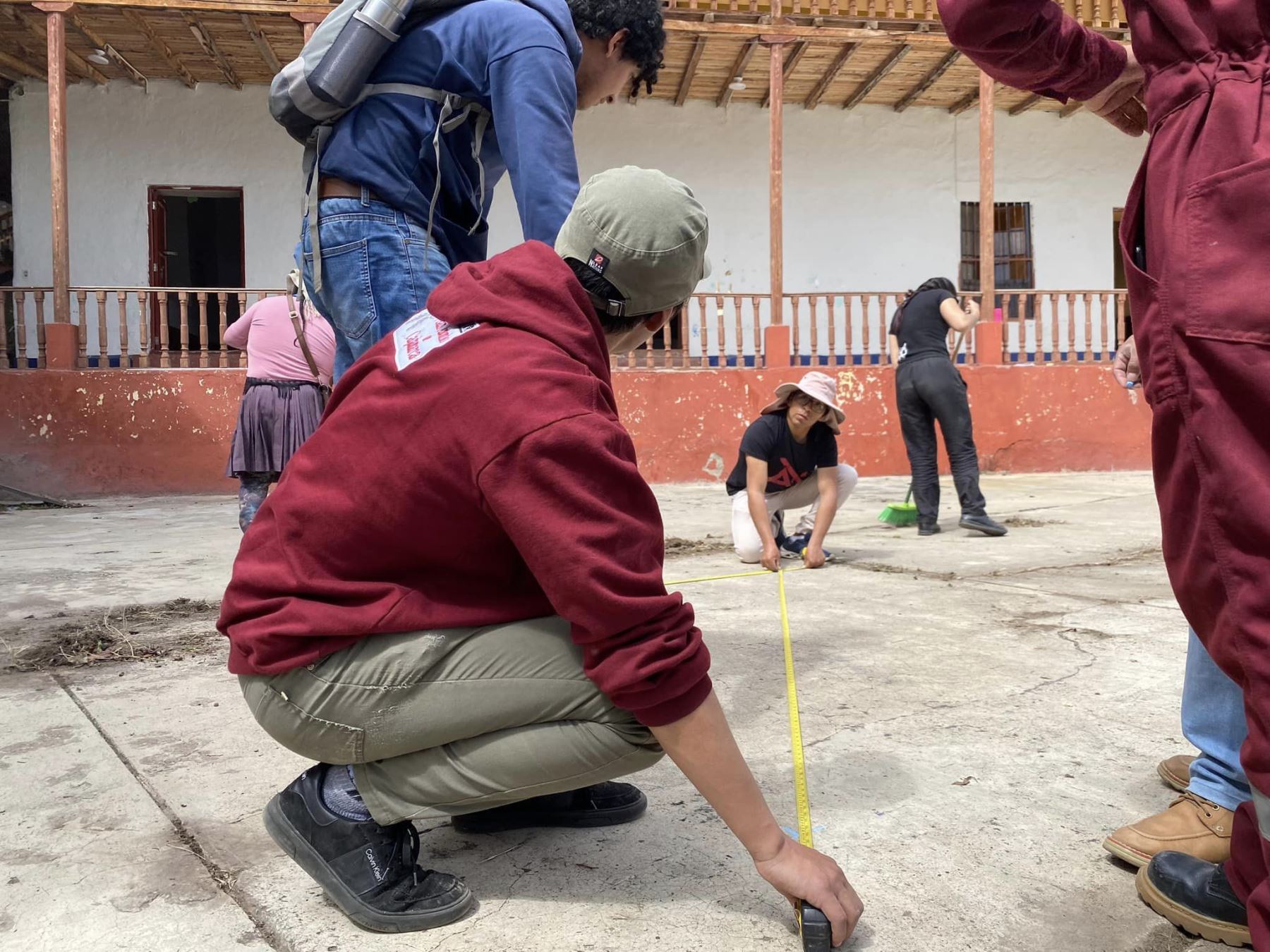 Encabezados por Solsiré Cusicanqui, un equipo de arqueólogos inició ayer en Cajamarca los trabajos de investigación y excavación en las inmediaciones del histórico Cuarto del Rescate con el objetivo de hallar una ciudadela inca. Foto: ANDINA/Difusión.