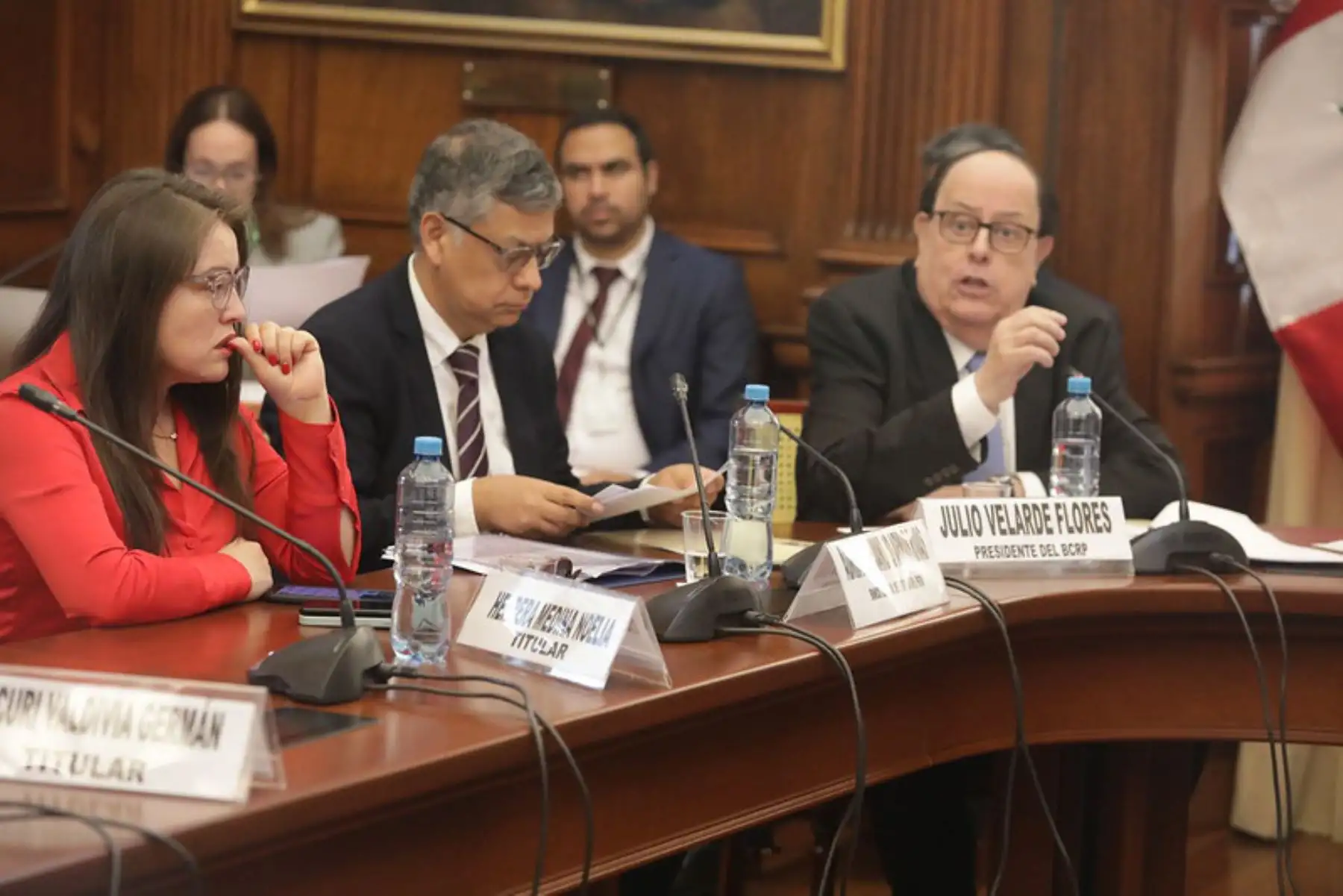 Presidente del Banco Central de Reserva (BCR), Julio Velarde.