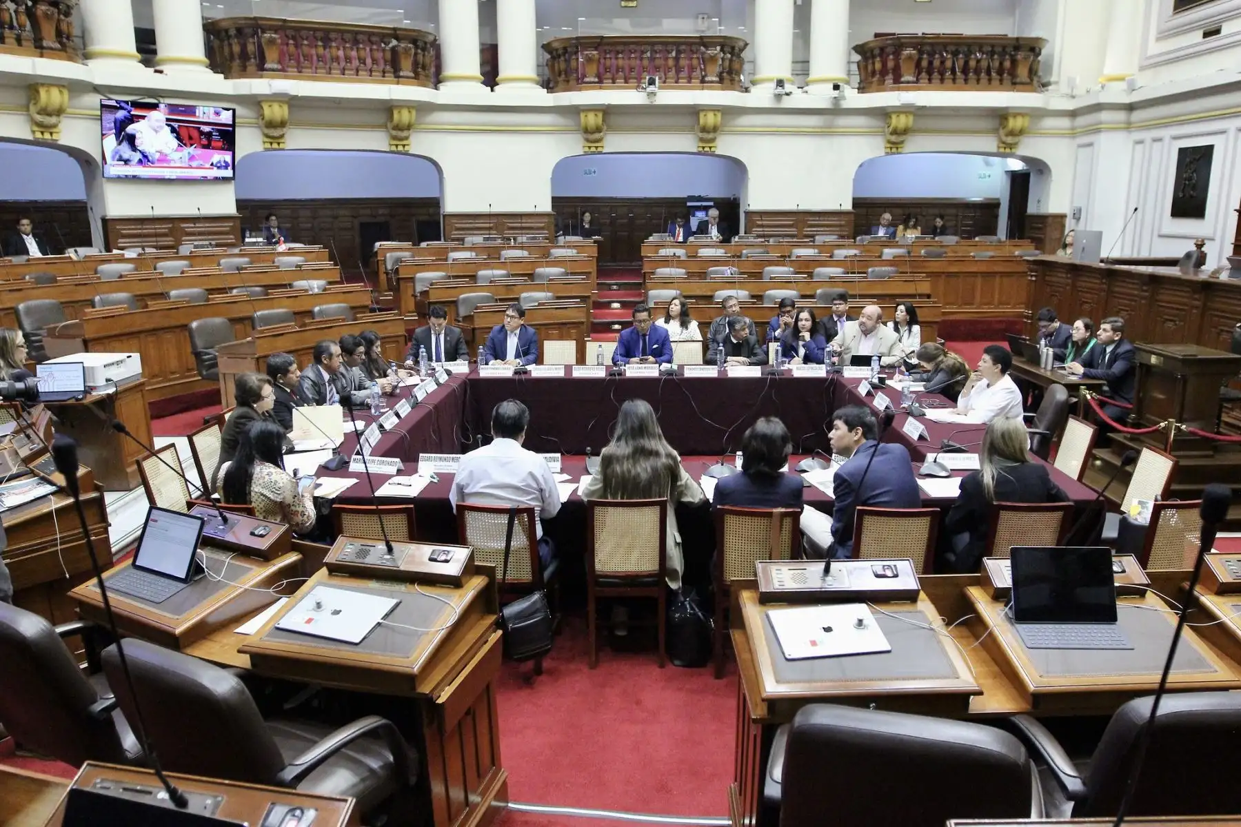Comisión de Constitución del Congreso. ANDINA/Difusión