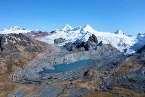 Ámbito de intervención de esta investigación son las 20 cordilleras glaciares del Perú, que se distribuyen en 14 departamentos.