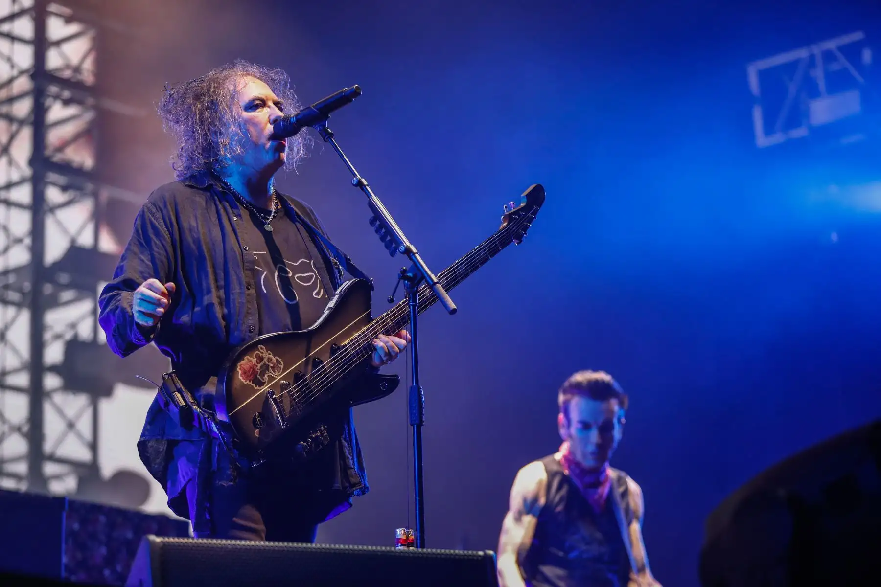 Concierto de The Cure en Lima, en el estadio San Marcos. ANDINA/Daniel Bracamonte