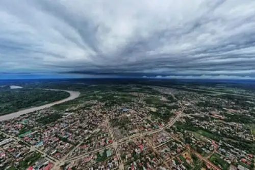 Esta masa de aire frío contribuirá con la ocurrencia de lluvias y ráfagas de viento próximas a los 45 km/h. Andina/Difusión
