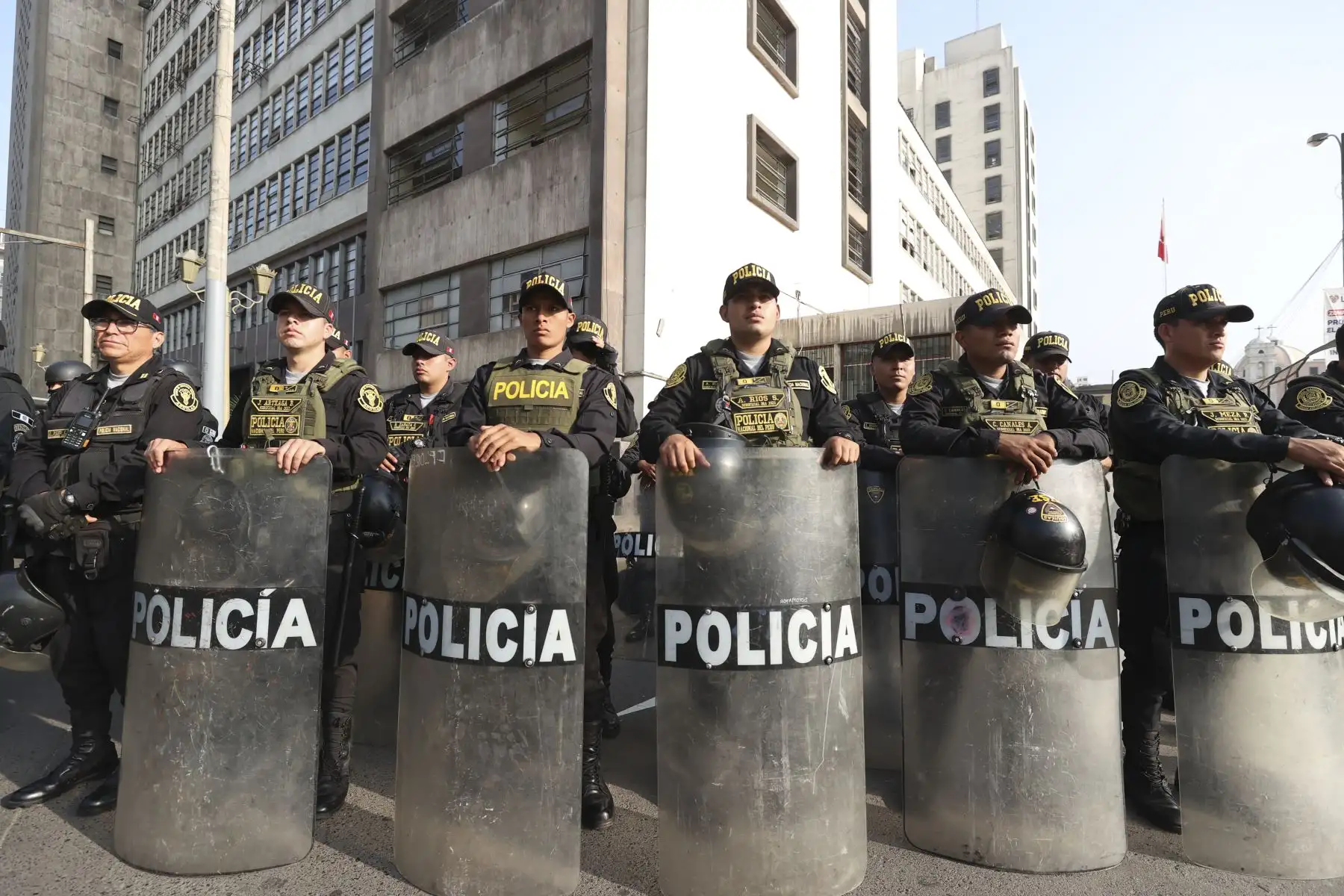 El Comandante General de la Policía Nacional del Perú, Jorge Luis Angulo Tejada, informó sobre la recuperación de espacios públicos y los servicios policiales con unidades especializadas contempladas en "El Plan Navidad y Año Nuevo Seguros 2023”

Foto: ANDINA/Juan Carlos Guzmán Negrini