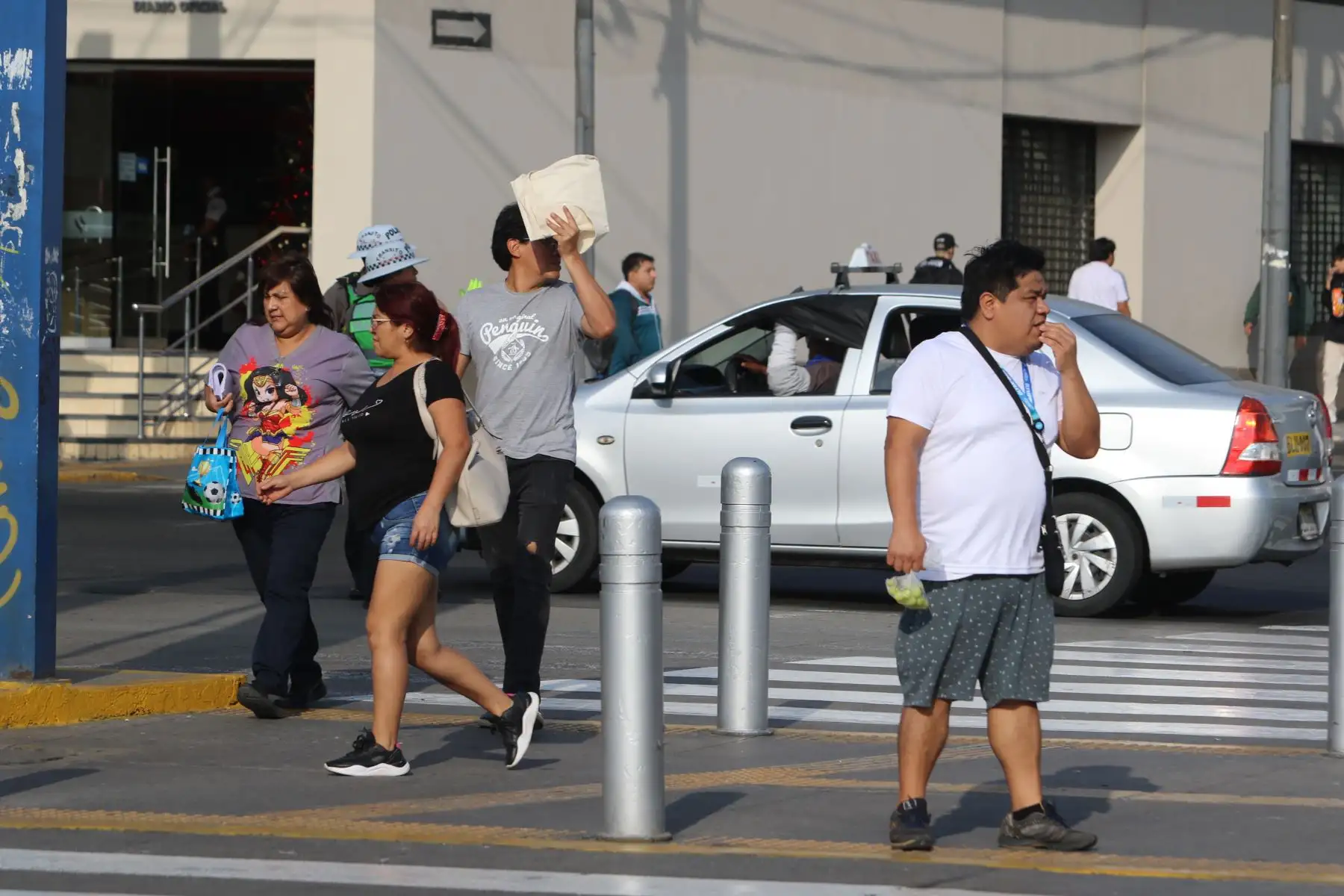 Ola de calor en Lima.FOTO:ANDINA/Hector Vinces.