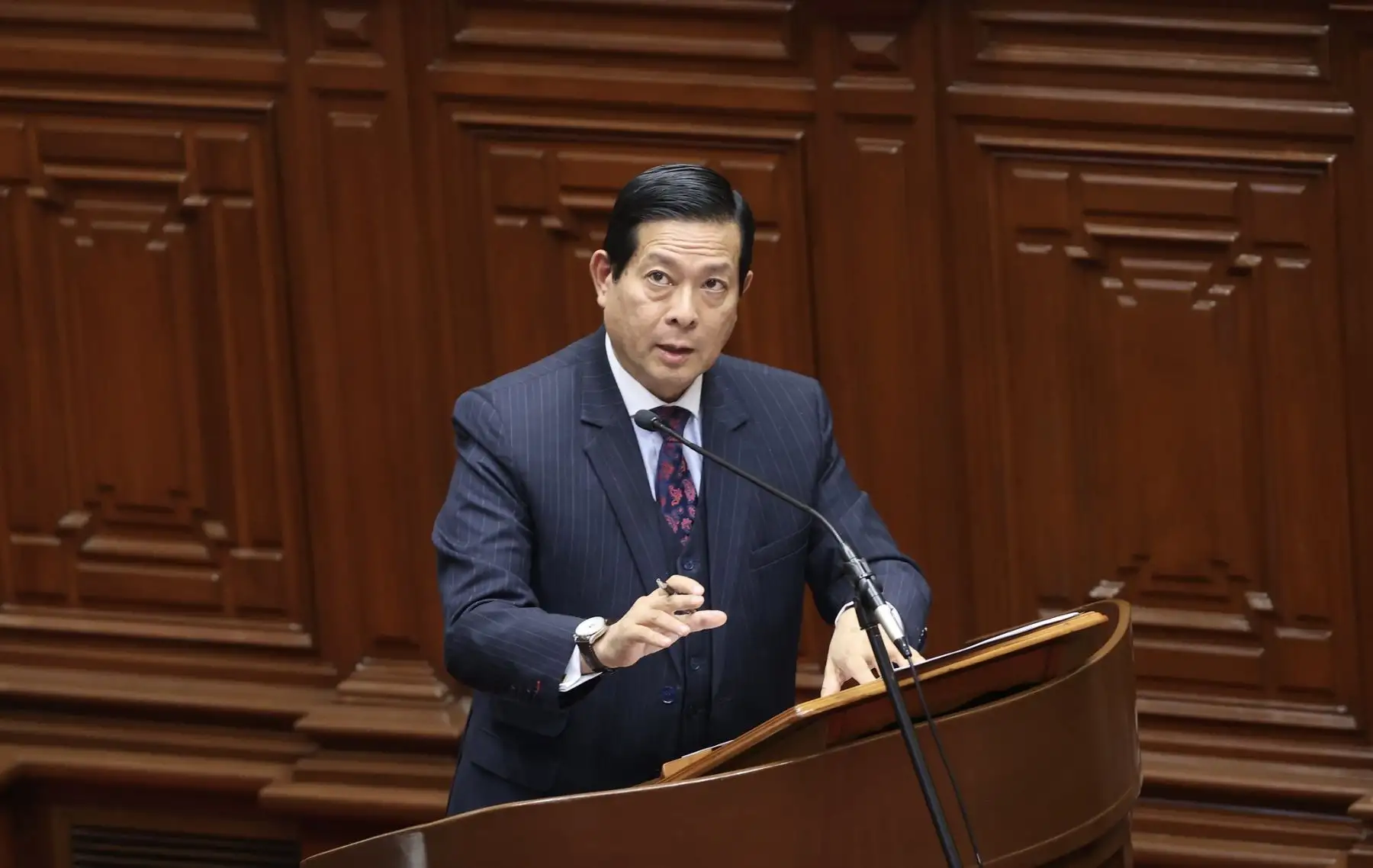 Eduardo Arana, ministro de Justicia y de Derechos Humanos. ANDINA/Difusión