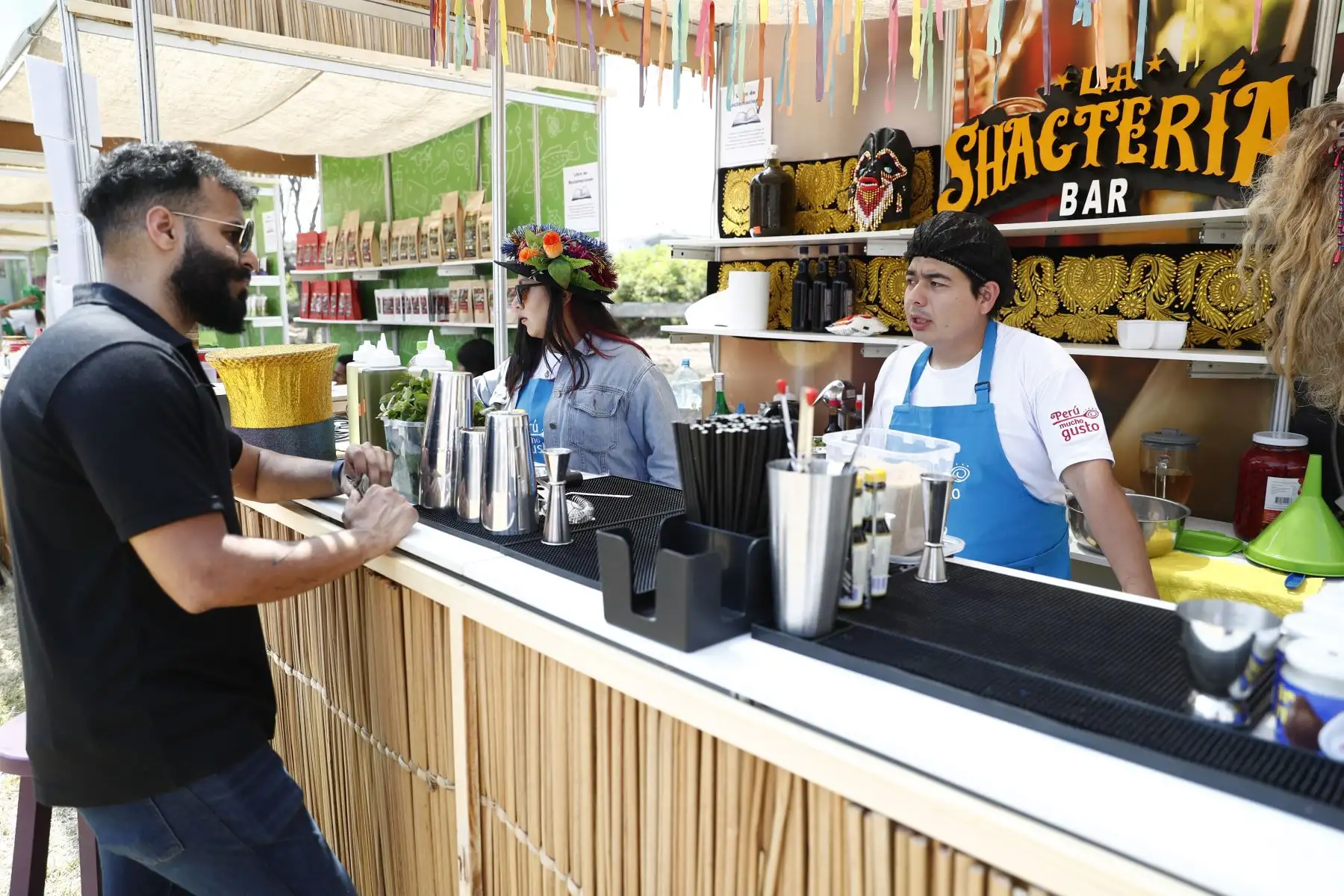 La Feria Gastronómica Perú Mucho Gusto Lima 2023 cuenta en esta edición con la participación de 82 expositores de todas las regiones del Perú. Foto: ANDINA/Daniel Bracamonte
