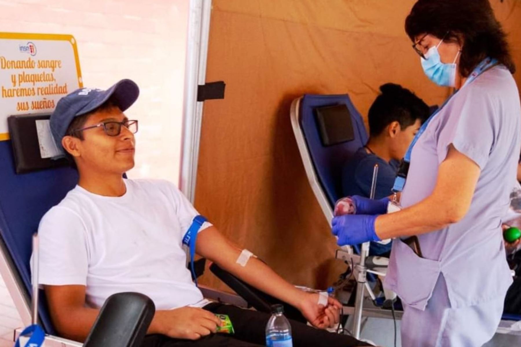 Minsa: universitarios se suman a campaña de donación voluntaria de sangre. Foto: ANDINA/Difusión.