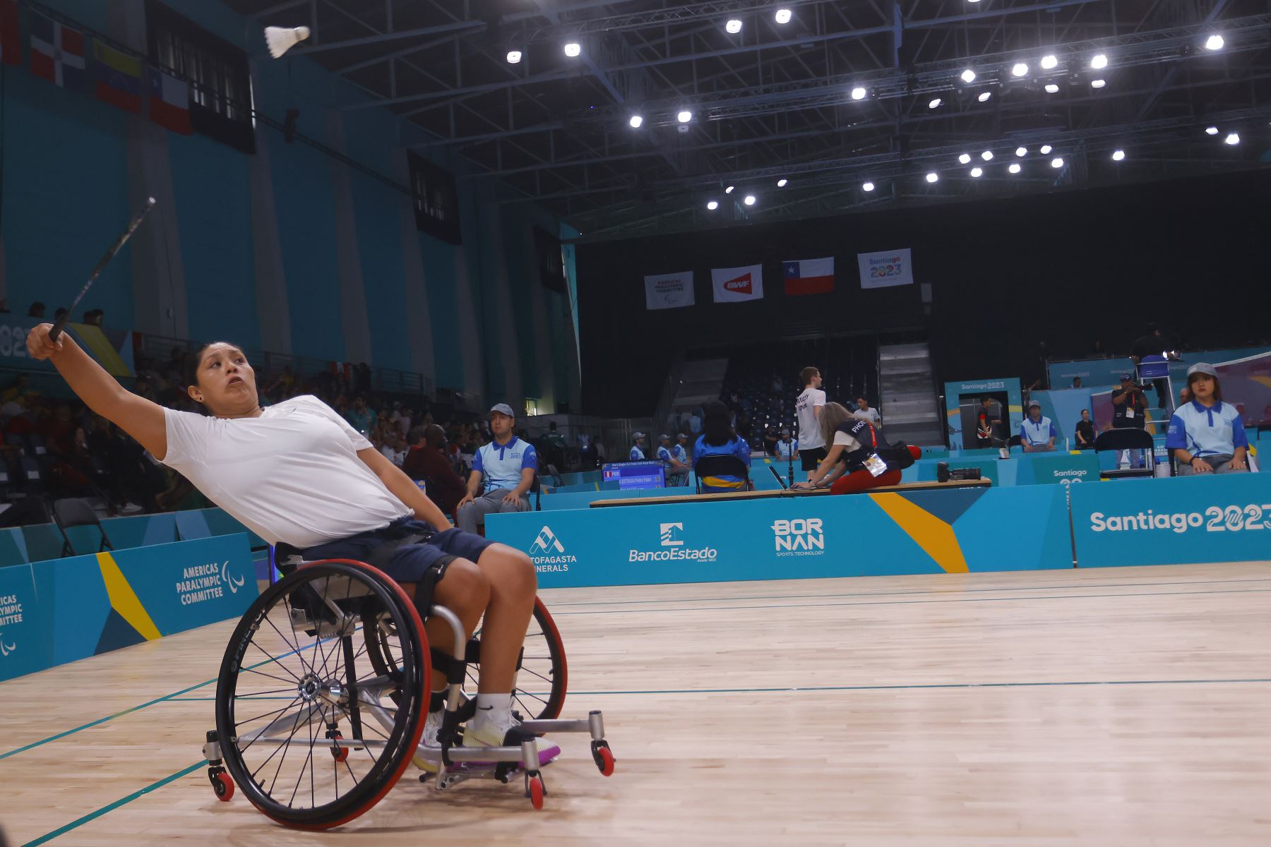 Pilar Jáuregui se coronó bicampeona parapanamericana en bádminto femenina