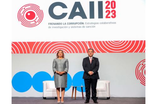 Presidenta Dina Boluarte, participa en la inauguración de la X Conferencia Anual Internacional por la integridad (CAII) 2023