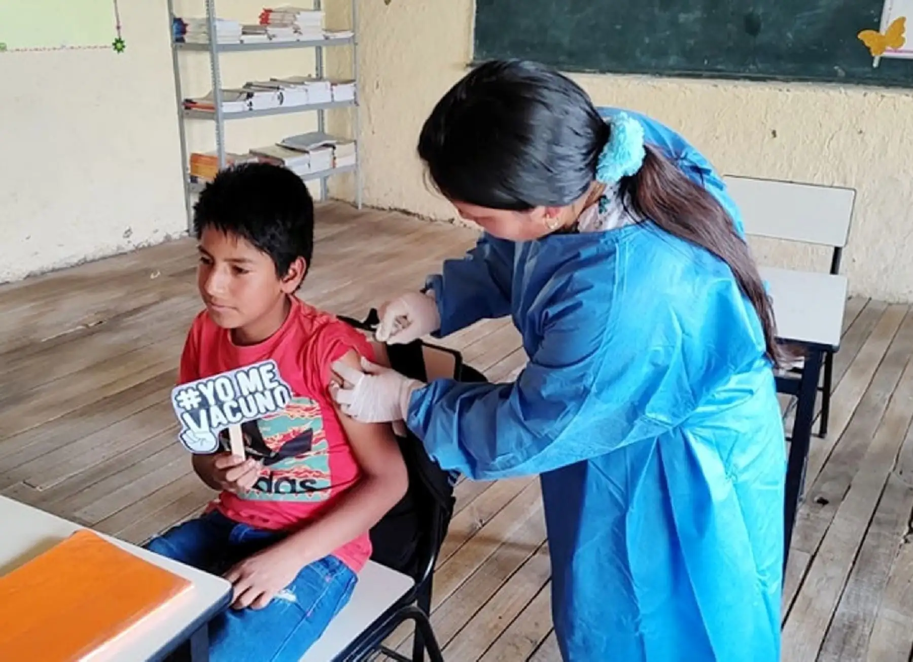 Los menores podrán recibir la dosis de manera gratuita en los establecimientos de salud de Corrales (1,795), Tumbes (12,228) y Zarumilla (2,052).ANDINA/Difusión