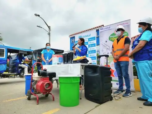 Brigadas de salud de Tumbes realizan campañas de prevención ante el inminente Fenómeno El Niño.