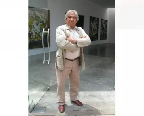 El reconocido pintor trujillano Gerardo Chávez atraviesa un delicado problema de salud. Foto: Luis Puell