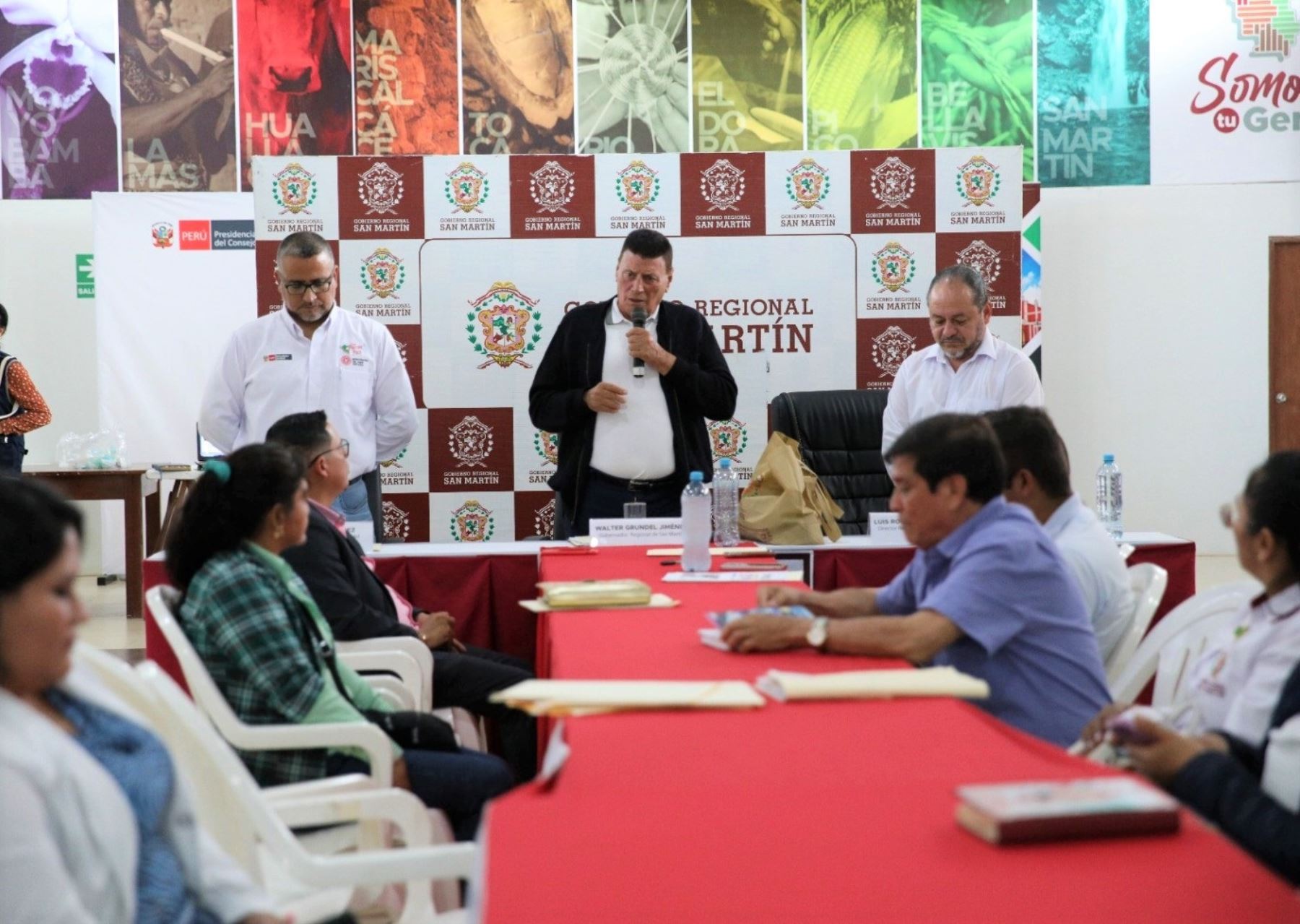 Autoridades de la región San Martín acordaron acciones para combatir un posible brote de dengue. ANDINA/Difusión