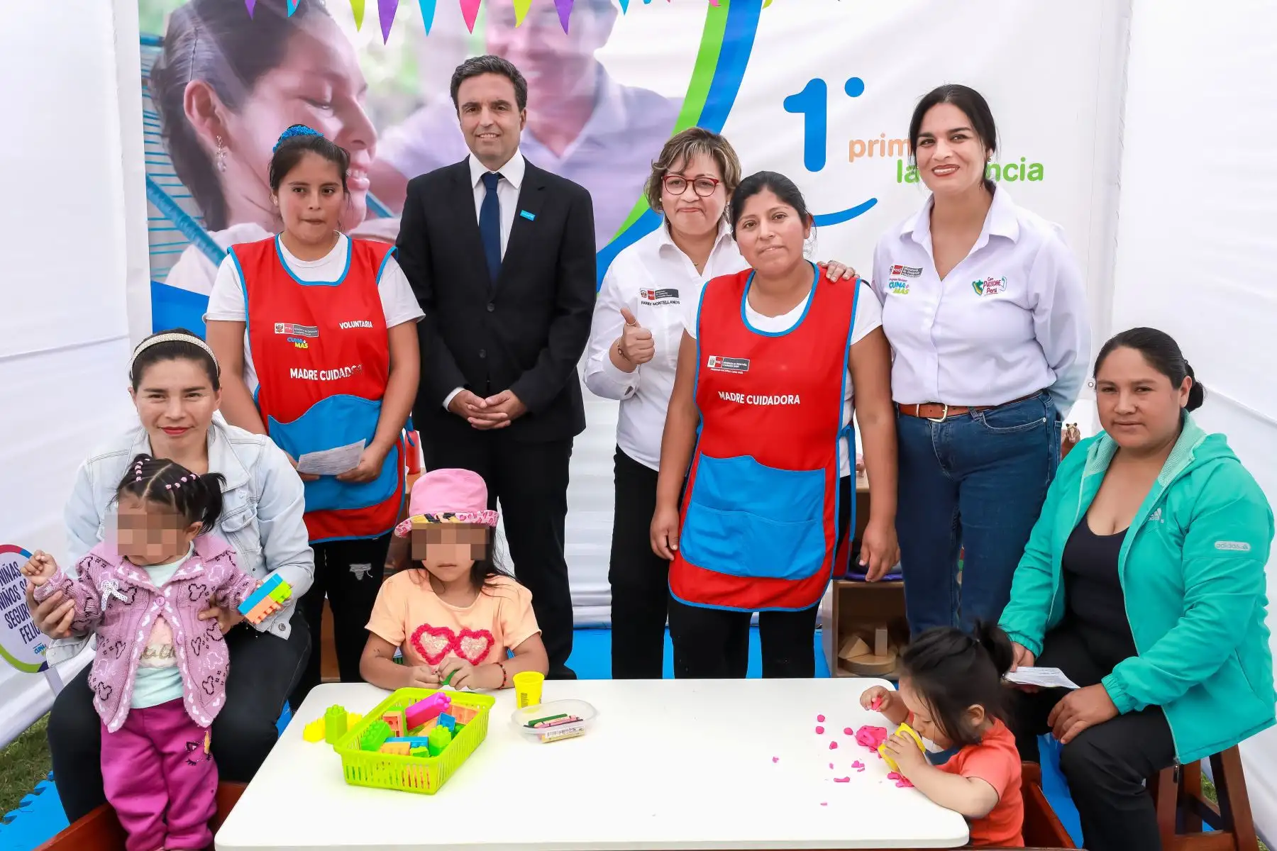 La campaña “¡Para que nadie se quede atrás!” del Midis tiene como objetivo asegurar el desarrollo infantil temprano. Foto: MIDIS/Difusión.
