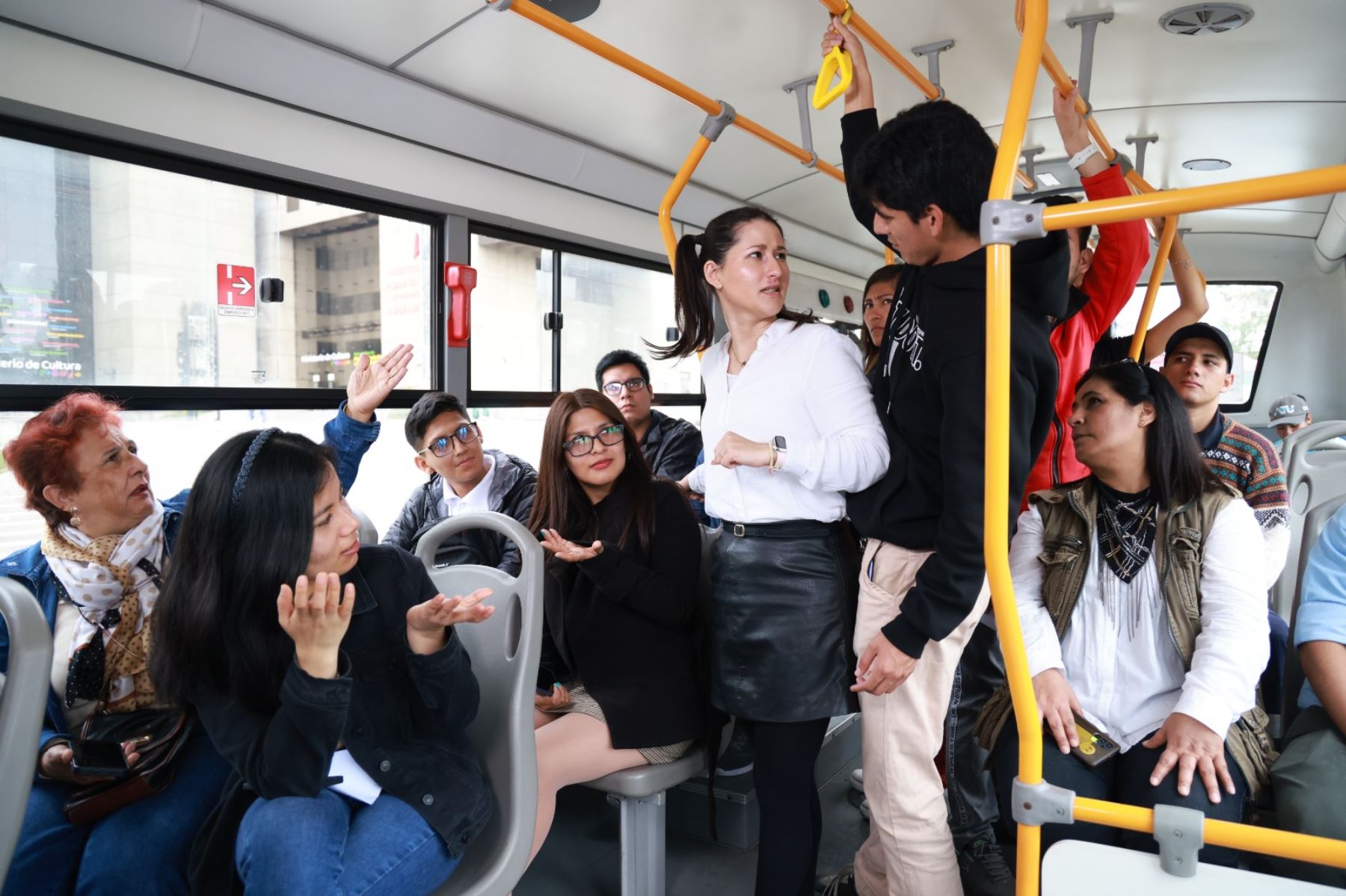 Acoso sexual en el transporte público. Foto: ANDINA/Difusión.
