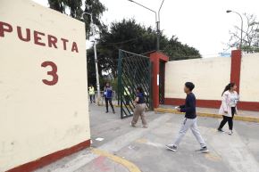 Conoce las puertas de ingreso para el examen de admisión 2025-I de la UNMSM. Foto:ANDINA/Daniel Bracamonte