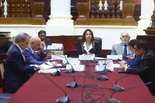Comisión de Defensa Nacional del Congreso de la República. ANDINA/Difusión