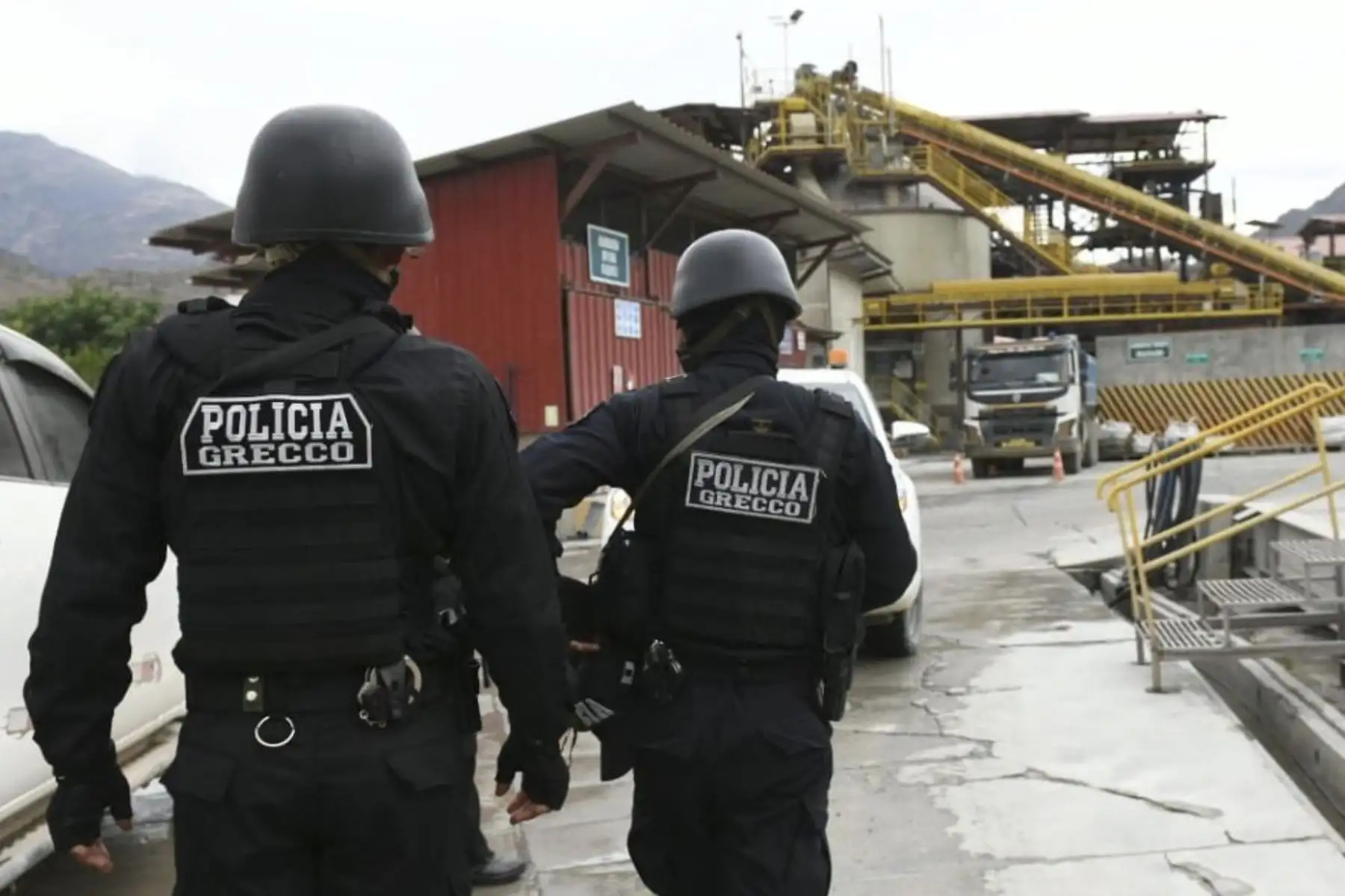 Las instalaciones de la minera Poderosa, en Pataz, fue atacada por criminales la madrugada del último sábado. Foto: ANDINA/Difusión