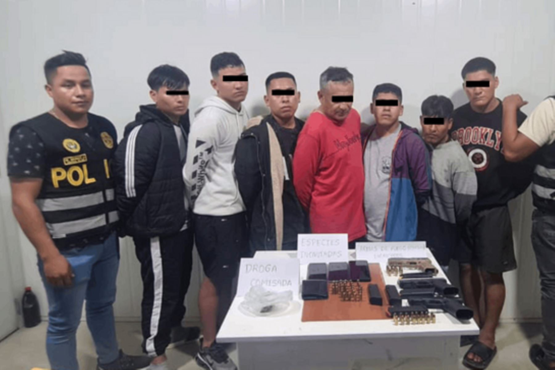 La banda criminal La Gota Norteña operaban en el centro poblado Pueblo Nuevo, distrito y provincia de Pataz. Foto: ANDINA/Mininter