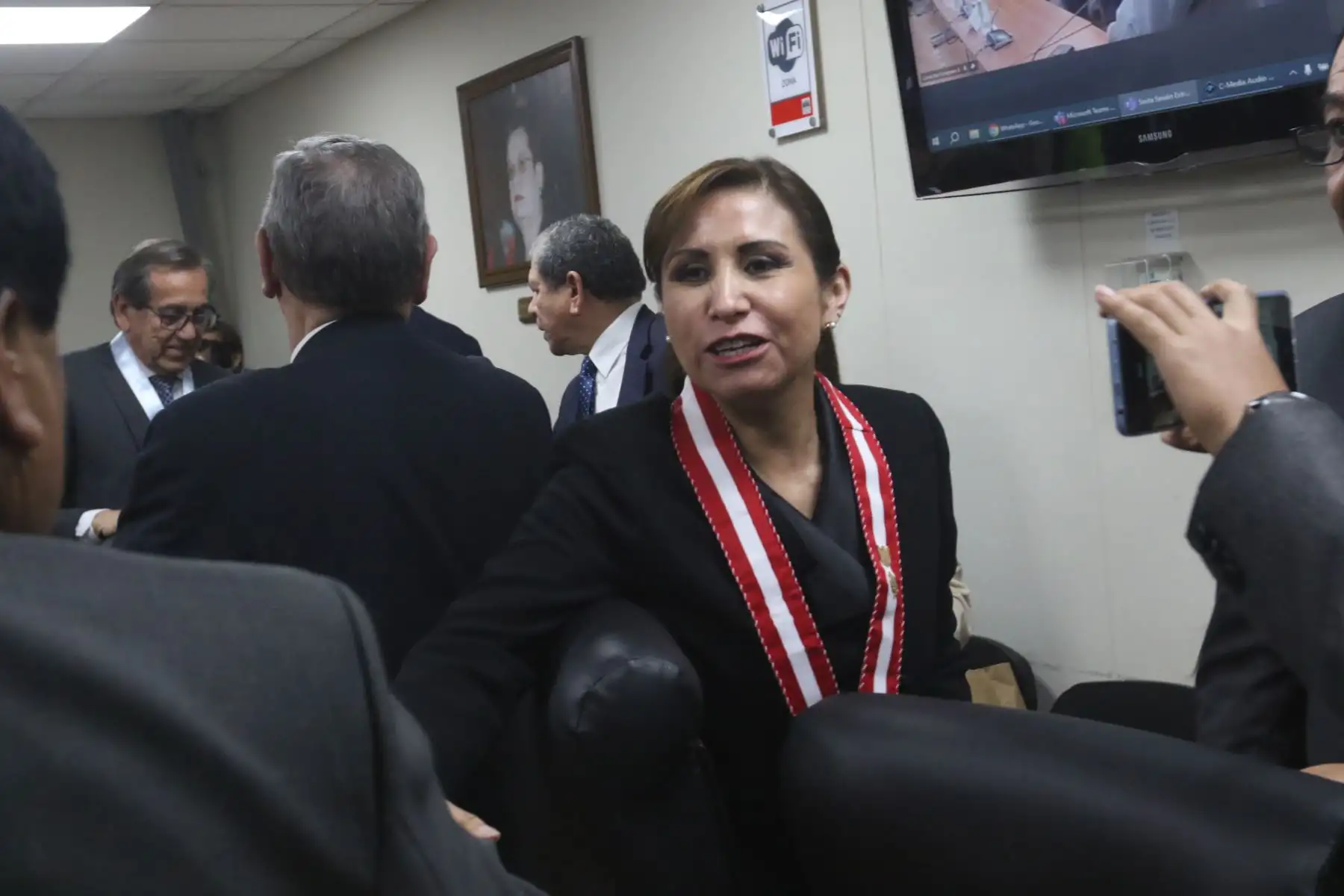 Exfiscal de la Nación, Patricia Benavides. ANDINA/Héctor Vinces