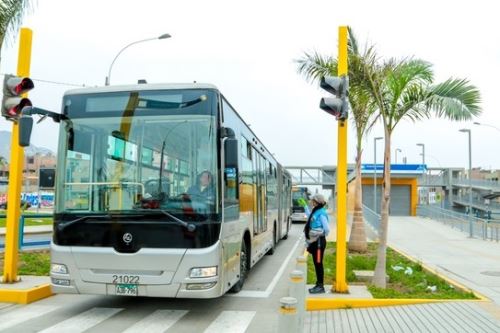Emape entregará nuevas estaciones del Metropolitano en el tramo Lima norte el 31 de mayo. Foto:ANDINA/Difusión