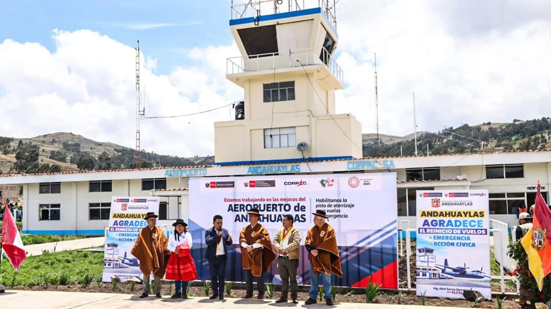 Andahuaylas y Abancay hacen activaciones turísticas ante reanudación de vuelos desde Lima