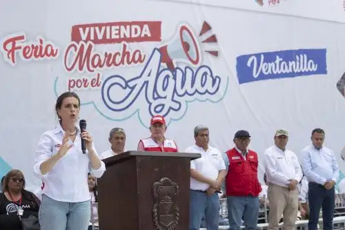 Ministra de Vivienda, Construcción y Saneamiento, Hania Pérez de Cuéllar. Foto: Cortesía.
