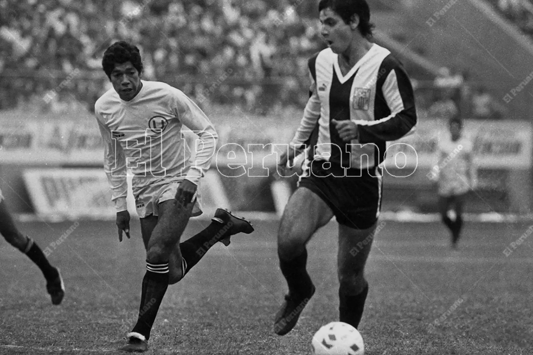 Lima - 1 noviembre 1987 /  Alfredo Tomasini de buena actuación en el triunfo de Alianza Lima 1-0 sobre Universitario de Deportes por el torneo descentralizado. Foto: Archivo Histórico de El Peruano / Rómulo Luján