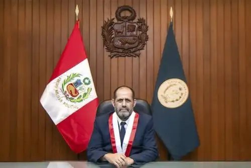Arturo Giles Ferrer, nuevo presidente del Fuero Militar Policial. ANDINA/Difusión