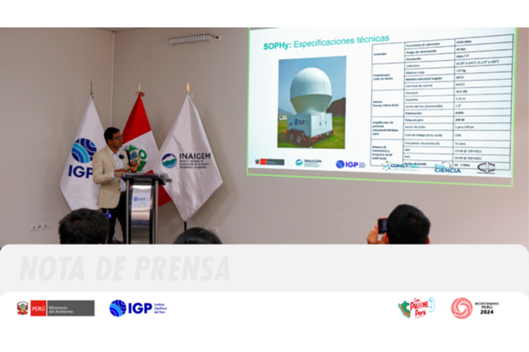 Concluyó con éxito el proyecto colaborativo entre IGP e Inaigem para monitorear el nevado Huaytapallana. Foto: ANDINA/IGP