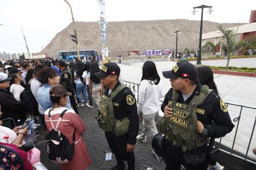 El servicio de vigilancia policial se dará en los siguientes horarios: de 8:00 a 10:00 horas, de 13:00 a 15:00 horas y de 18:00 a 23:00 horas. Foto: ANDINA/Daniel Bracamonte