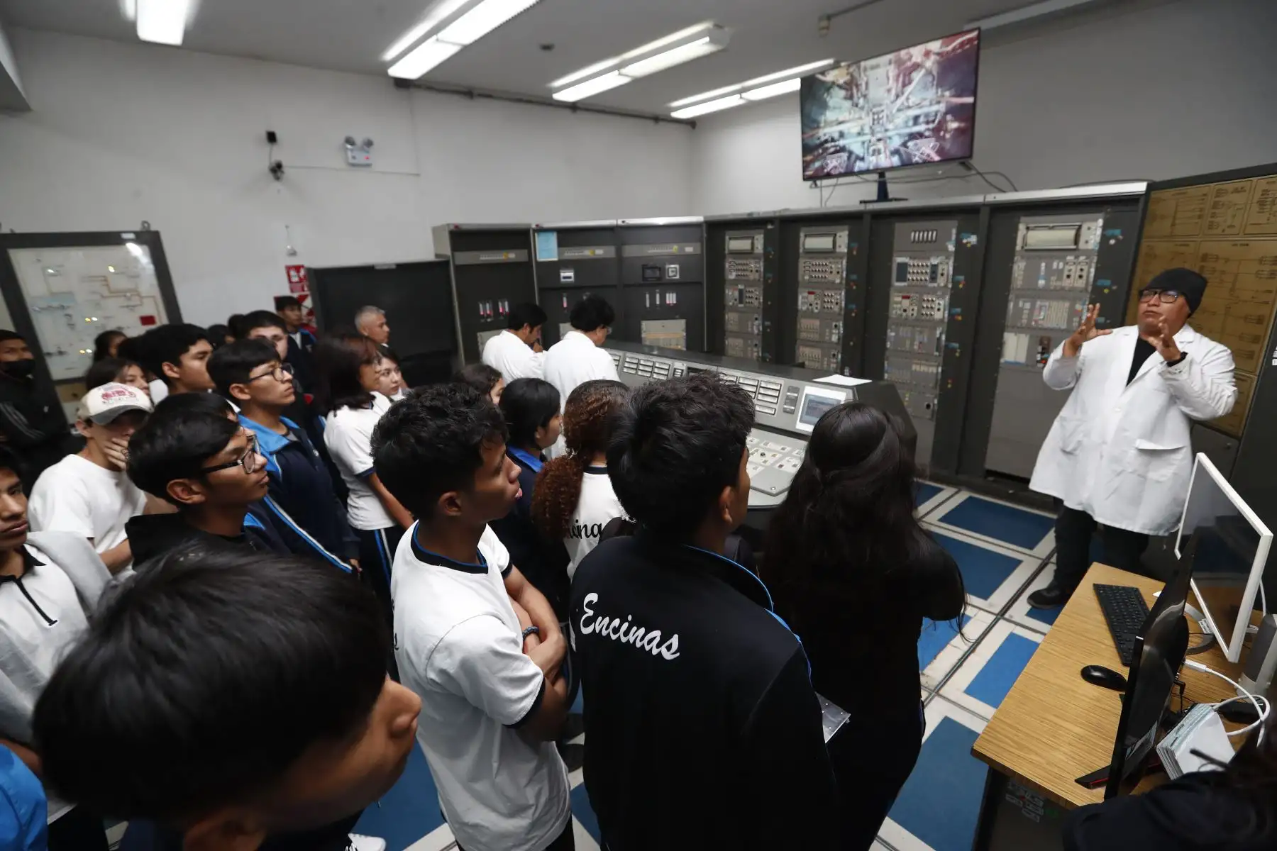 La Central Nuclear del Perú "Racso" de Carabayllo también realiza visitas guiadas en sus instalaciones a escolares de primaria y secundaria de instituciones educativas públicas y particulares de Lima. Foto: ANDINA/Daniel Bracamonte