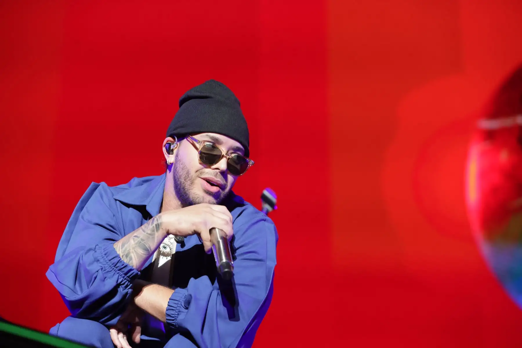 El rey de la bachata, Prince Royce, se presentó en el Estadio Nacional de Lima como parte de la gira de conciertos  "Viviendo Tour"  junto a Marc Anthony Foto: ANDINA/Andrés Valle