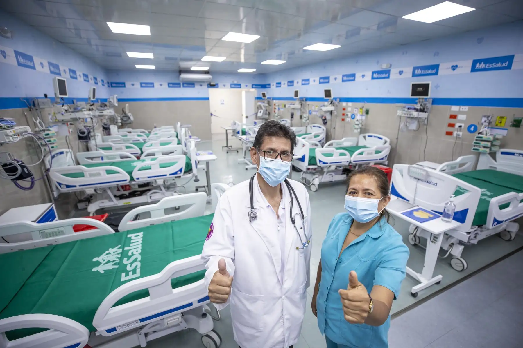 Gestión para la prevención. El Hospital Nacional Alberto Sabogal perteneciente a la red de EsSalud amplió su número de camas, que permitirá contar, a partir de hoy, con 21 que beneficiará a más de 2 millones de asegurados.
Foto: EsSalud