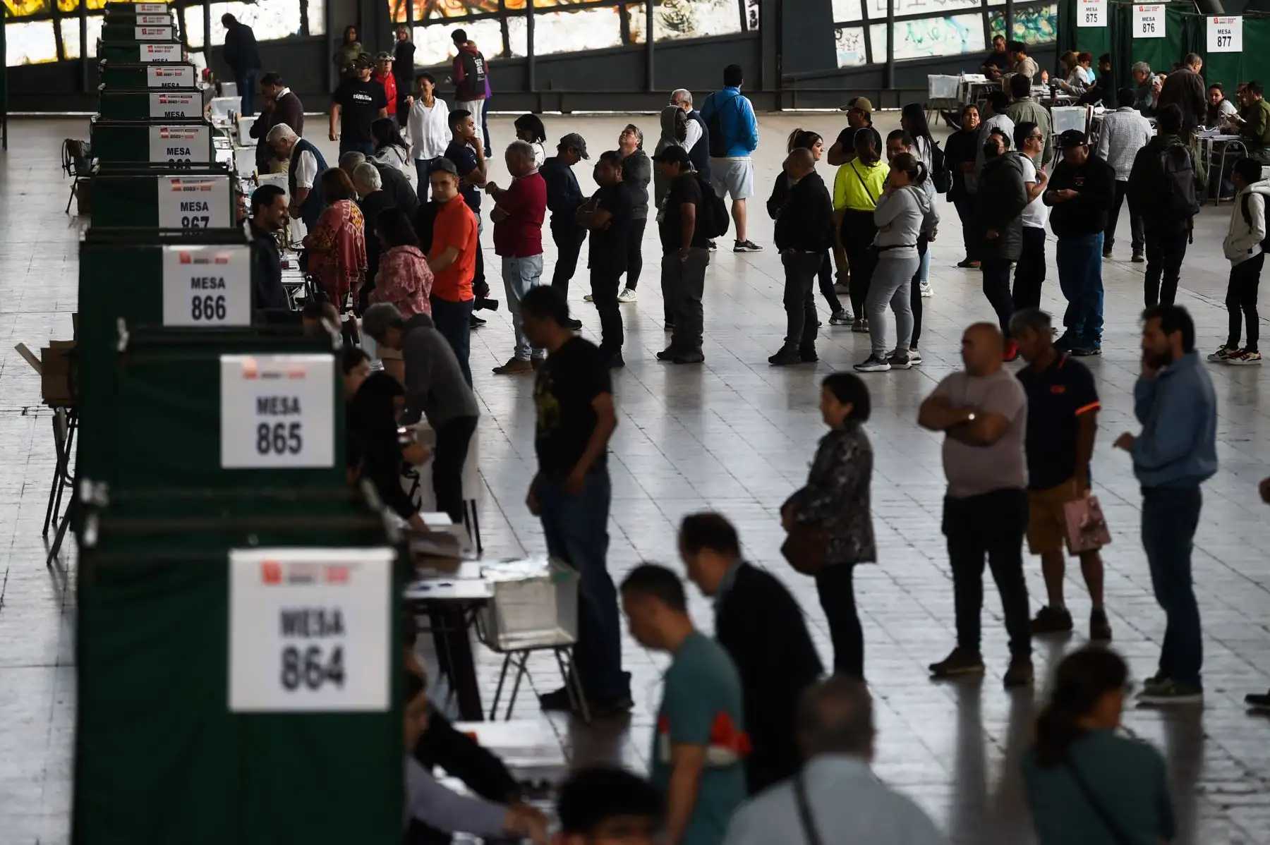 Más de 15 millones de personas en Chile están habilitados para votar a favor o en contra de una propuesta de Constitución redactada por un órgano dominado por el ultraconservador Partido Republicano. Foto: AFP