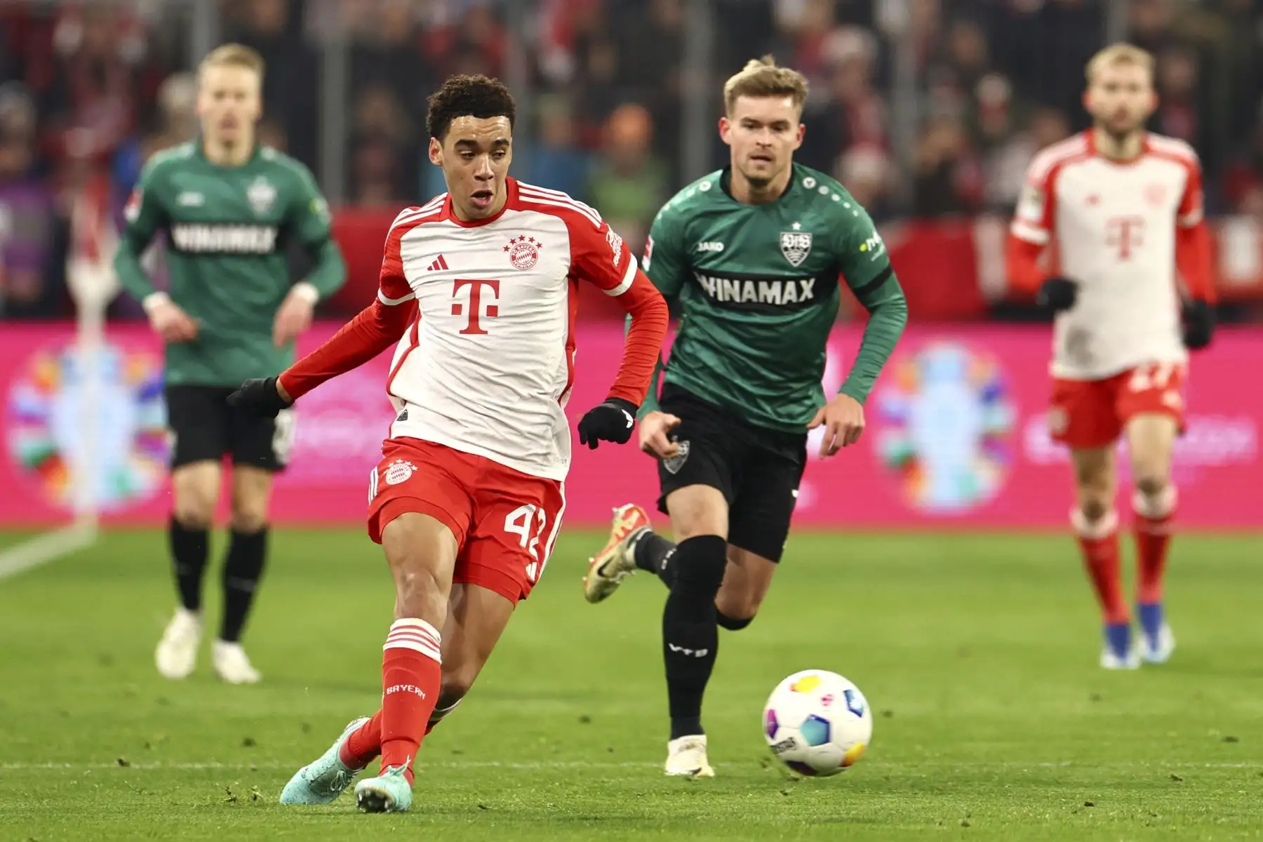 Con gol de Harry Kane al inicio del partido, Bayern Munich vence 1-0 al Stuttgart durante la jornada 15 de la Bundesliga alemana. Foto: EFE